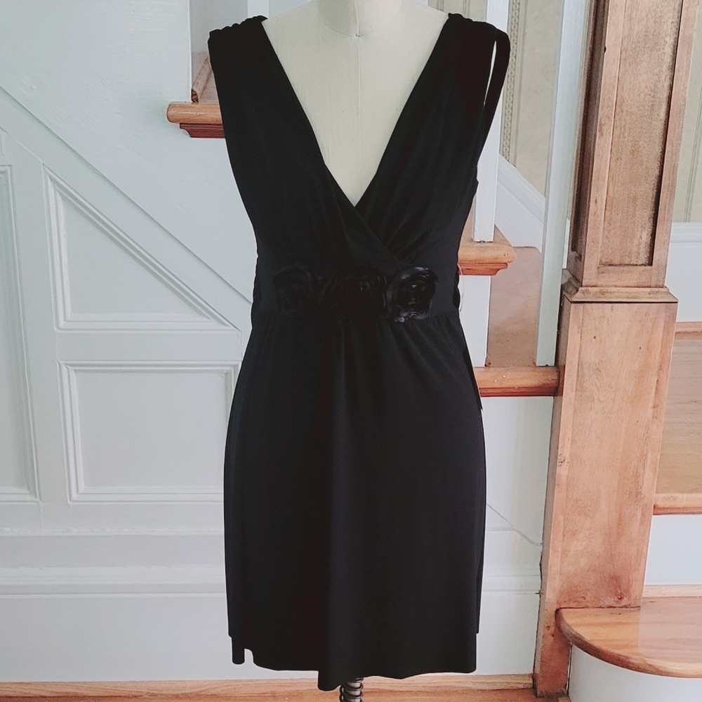 DONUTZ INC Sleeveless Social Black Dress Size Medium